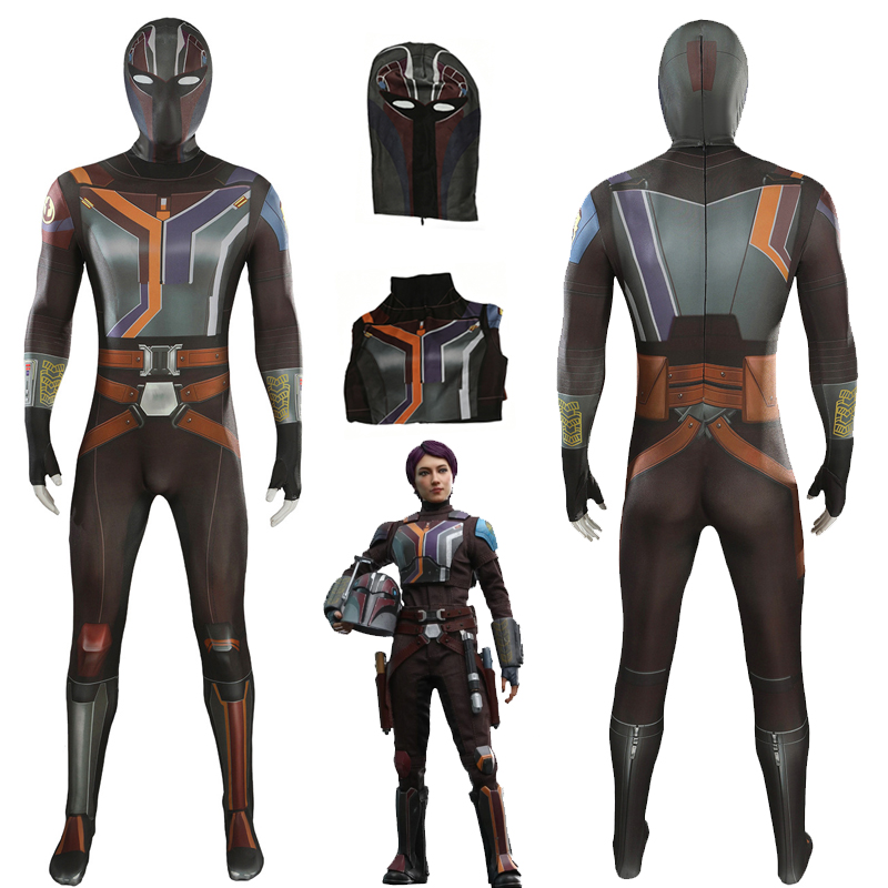 3D Printing Mask - Kostium Cosplay Sabine Wren Kombinezon 3D
