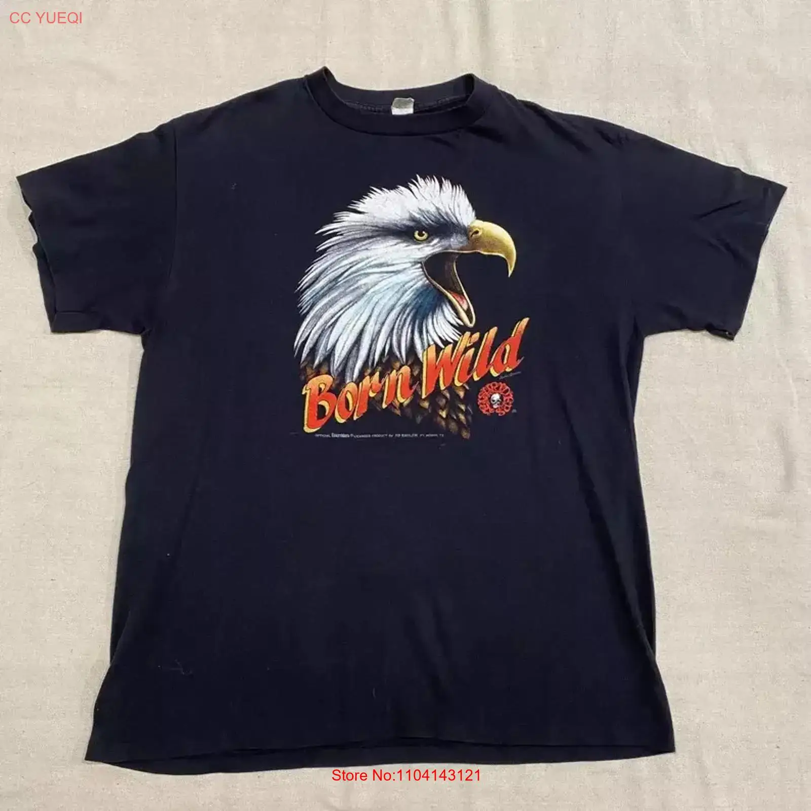 3D Printing Eagle - Koszulka Vintage z lat 80. z