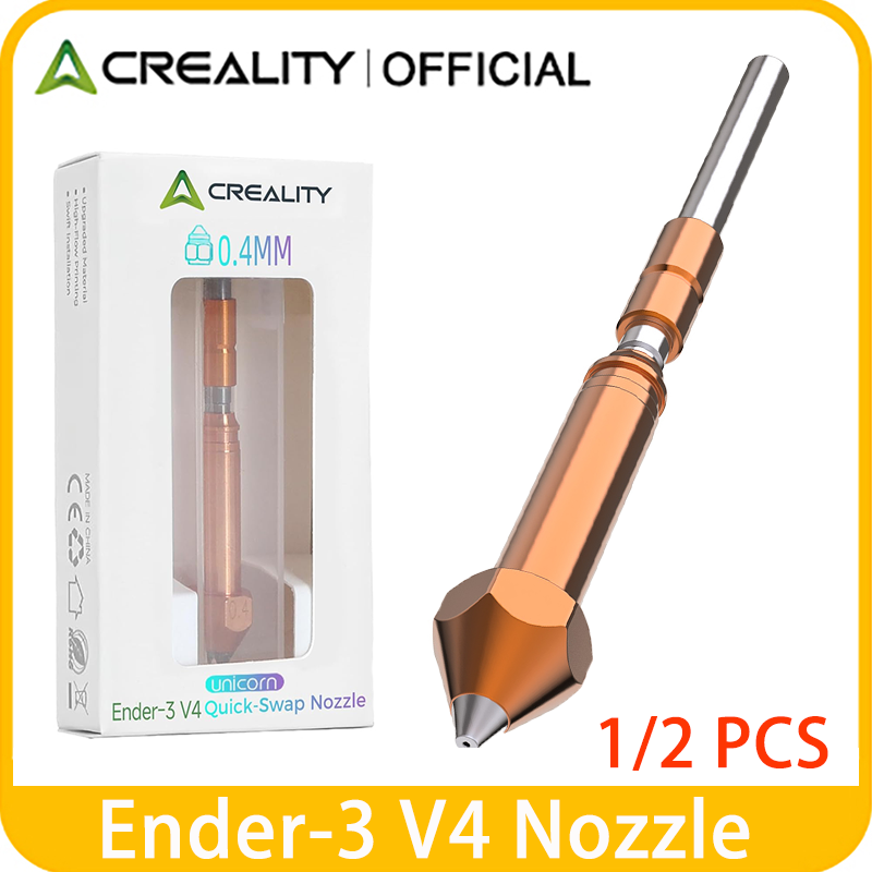 3D Printer Nozzle Brass - 1/2 SZT. Oryginalna dysza Creality Ender