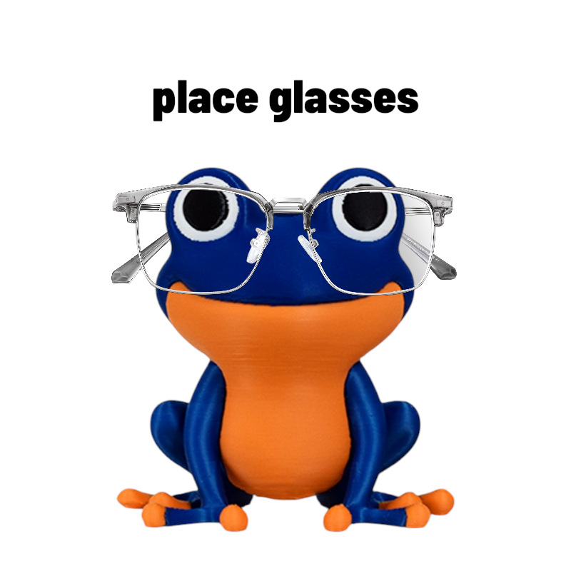 3D Printing Glasses Frames - Kreatywne oprawki okularów w kształcie żaby