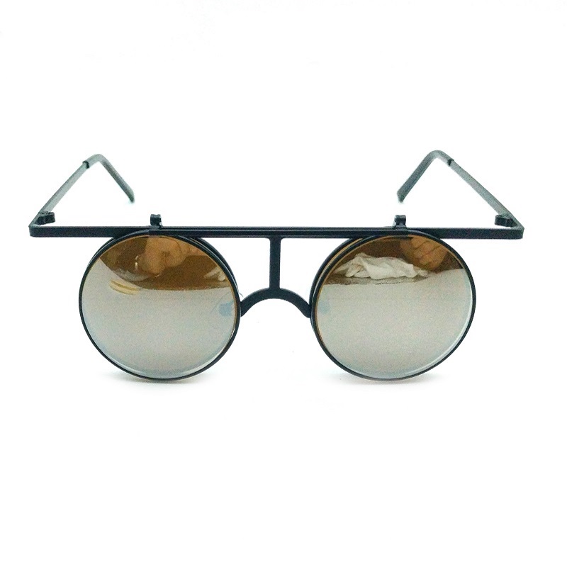 3D Printing Glasses Frames - Okulary difrakcyjne z czarną oprawką i