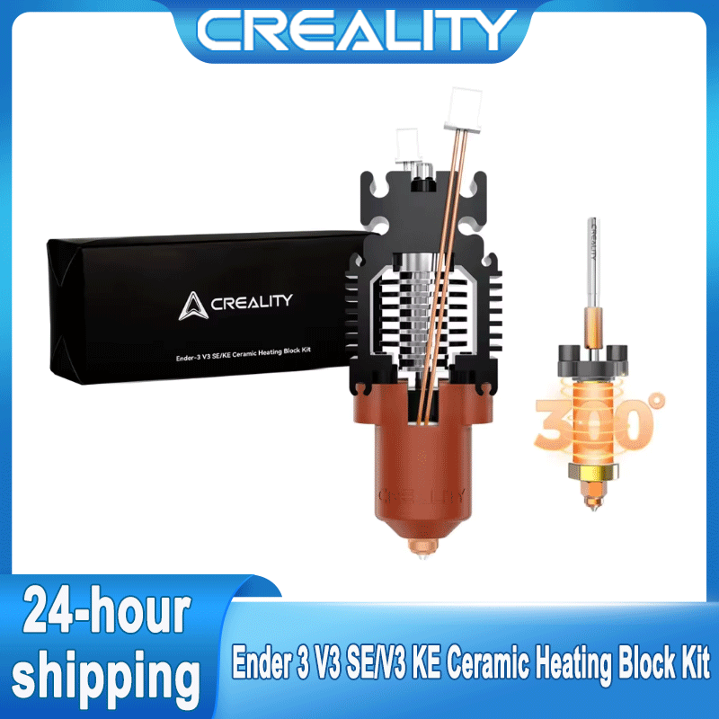 3D Printer Nozzle Brass - Zestaw ceramicznego bloku grzewczego Creality Ender