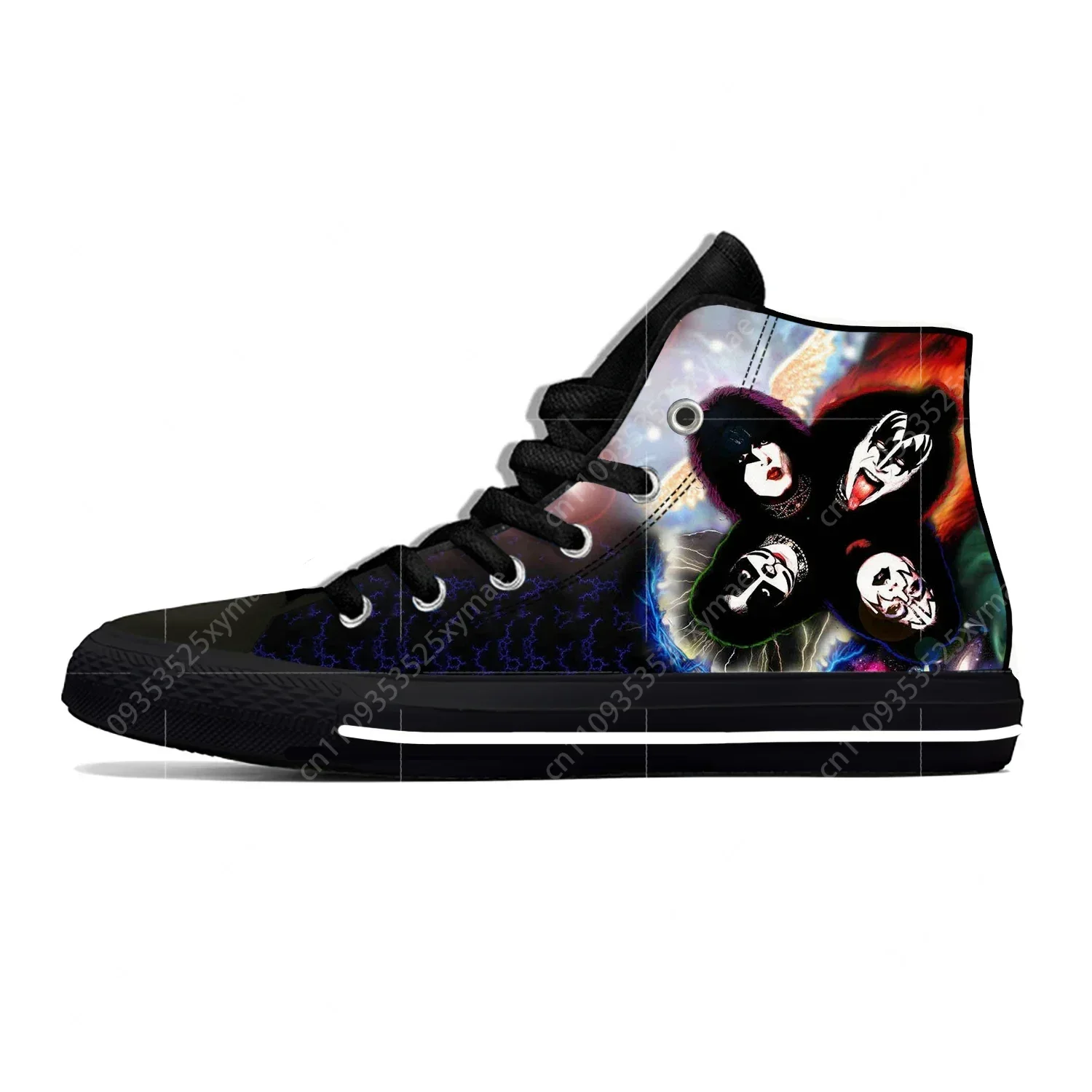 3D Printing Metal - Buty sportowe Kiss Rock Band Heavy