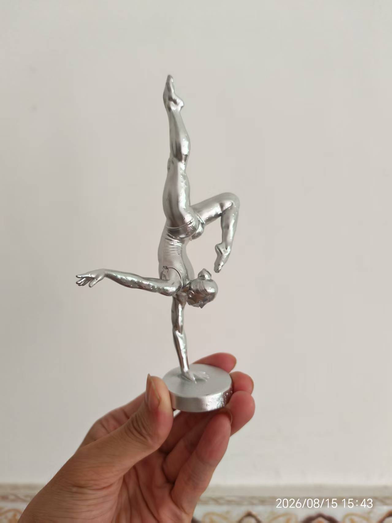 3D Printing And Additive Manufacturing - Figurka baletnicy balansującej jedną ręką, wykonana