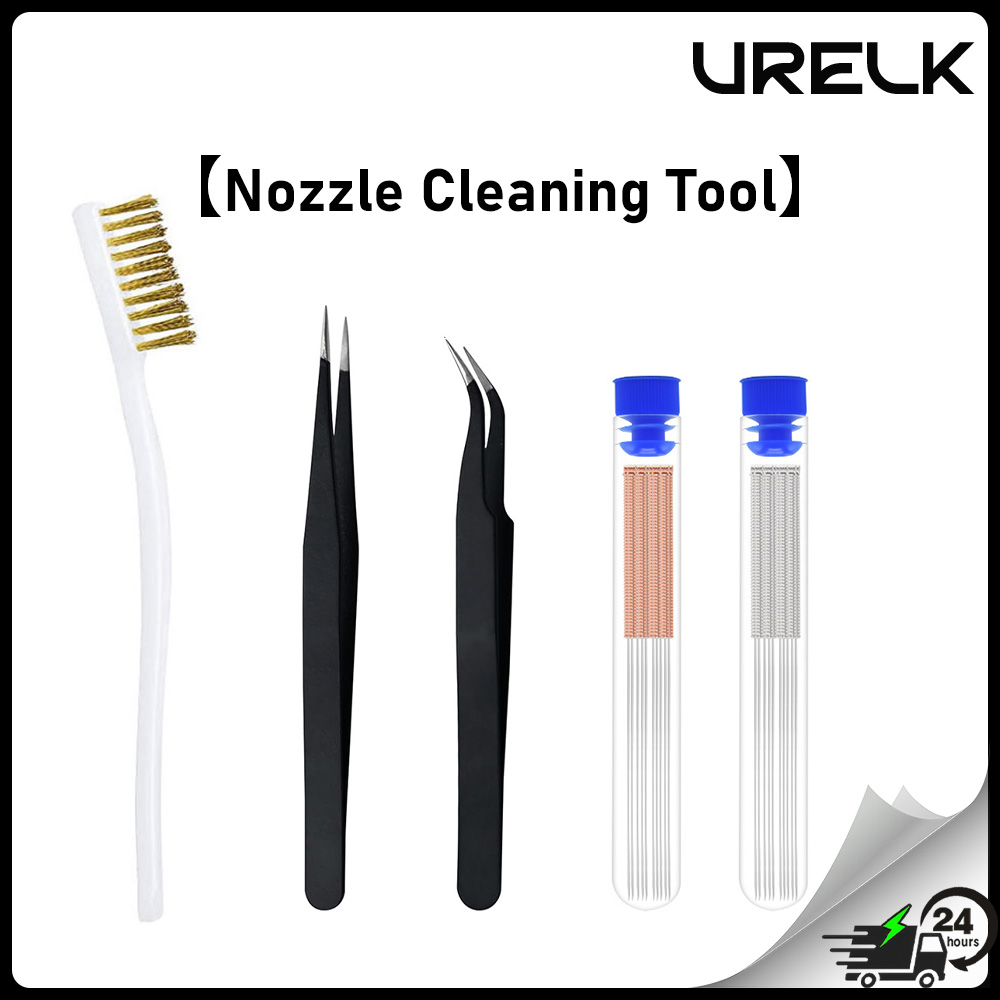 3D Printer Nozzle Brass - Zestaw narzędzi do czyszczenia dysz 0.2-1.0mm,