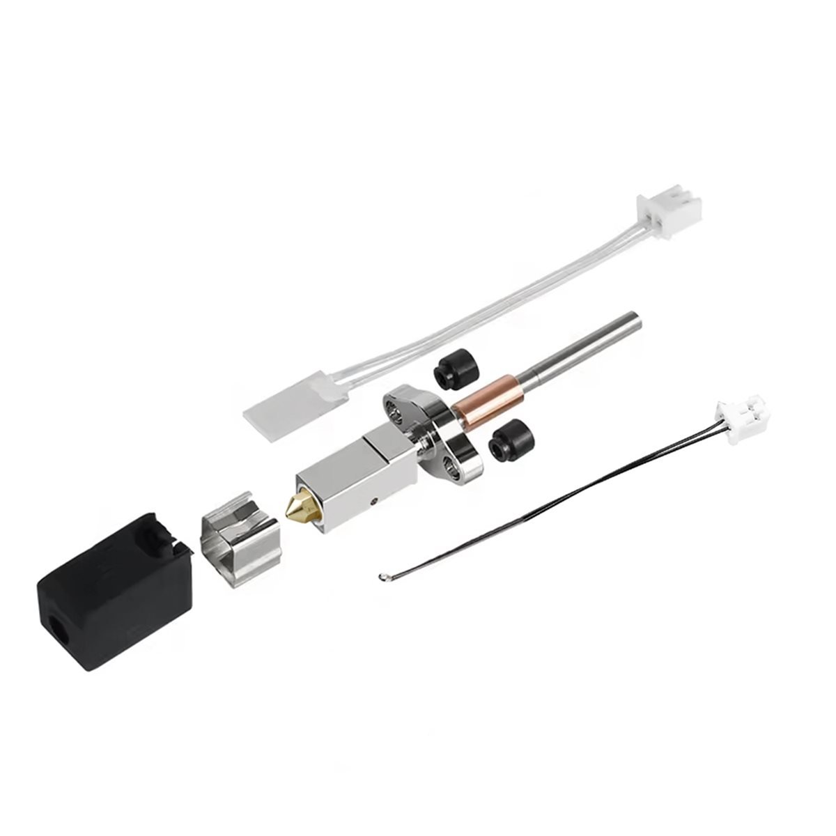 3D Printer Nozzle Brass - Zestaw Hotend do Drukarki 3D K1C,