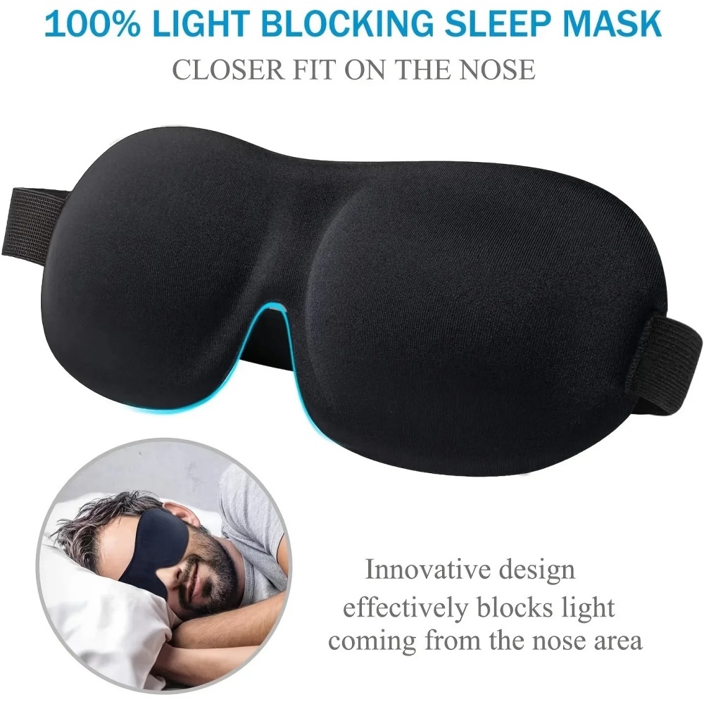 3D Printing Mask - Maska do spania 3D, opaska na