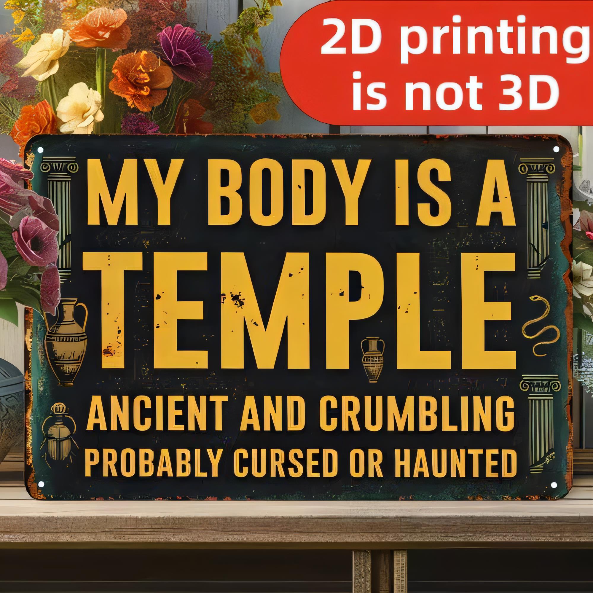 3D Printing Metal - Tabliczka z cyny do dekoracji ścian,