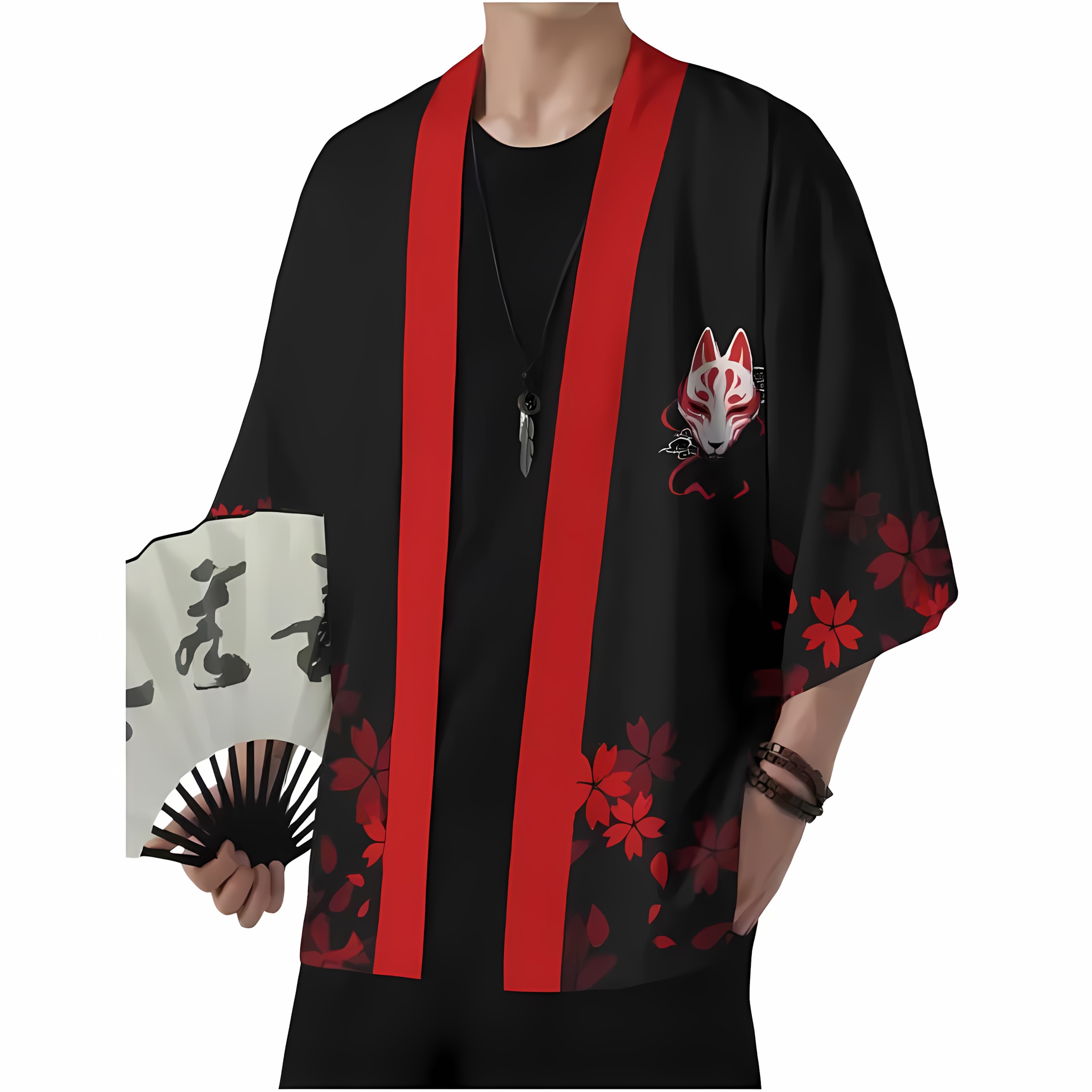 Męskie kimono w nowym stylu na – 3D Printing Mask recenzja i cena