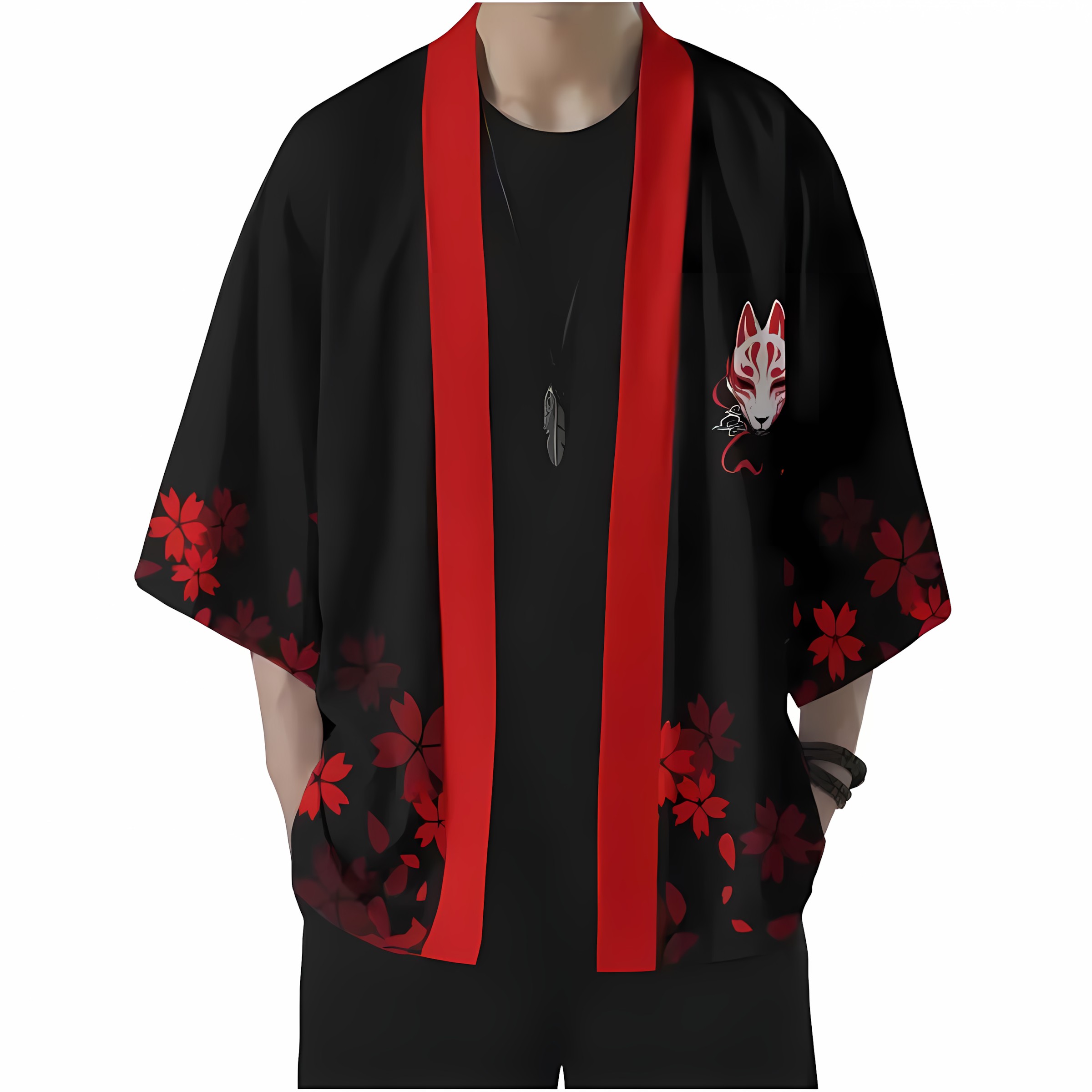 Męskie kimono w nowym stylu na – 3D Printing Mask recenzja i cena