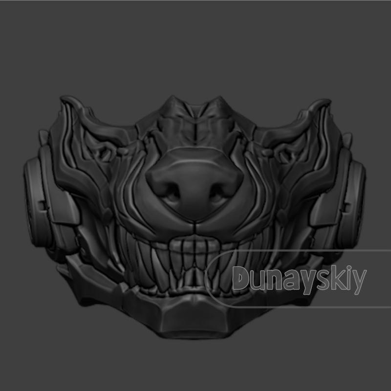 Maska Wilka Valko z Love and D – 3D Printing Mask recenzja i cena
