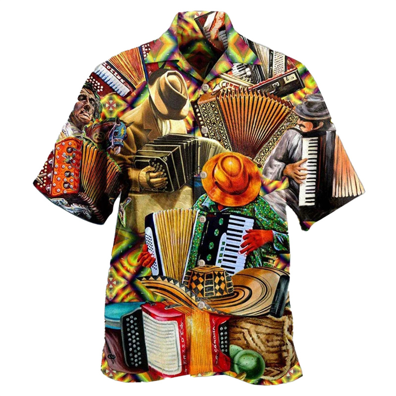 Guitar Music Graphic Hawaiian  – 3D Printing Guitar recenzja i cena