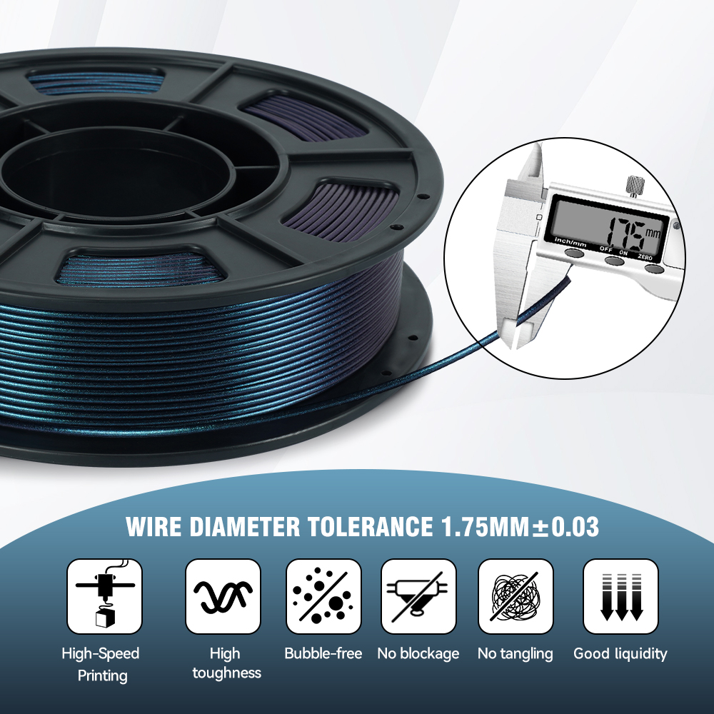 KINGROON 300G PLA Filament w k – 3D Printing Titanium recenzja i cena
