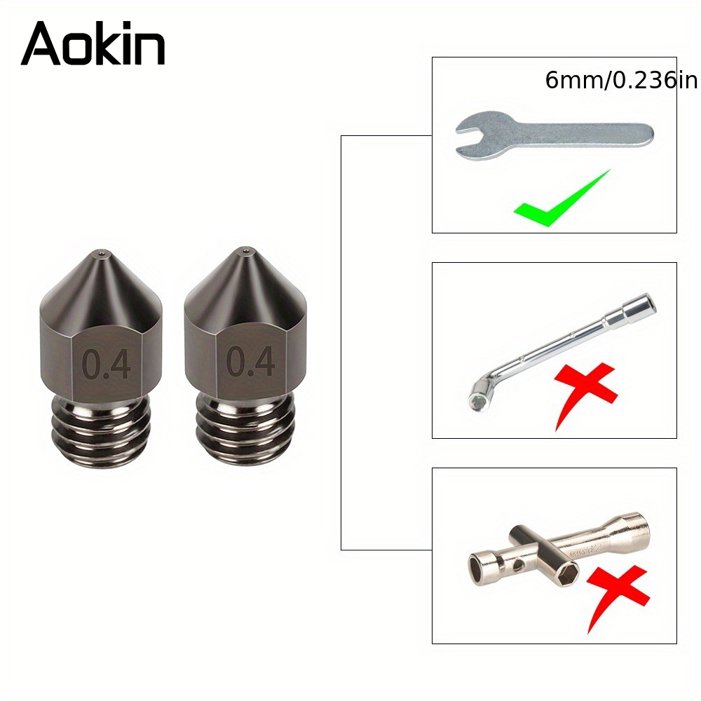1/5/10 SZTUK Dysza MK8 Ulepszo – 3D Printer Nozzle Brass recenzja i cena