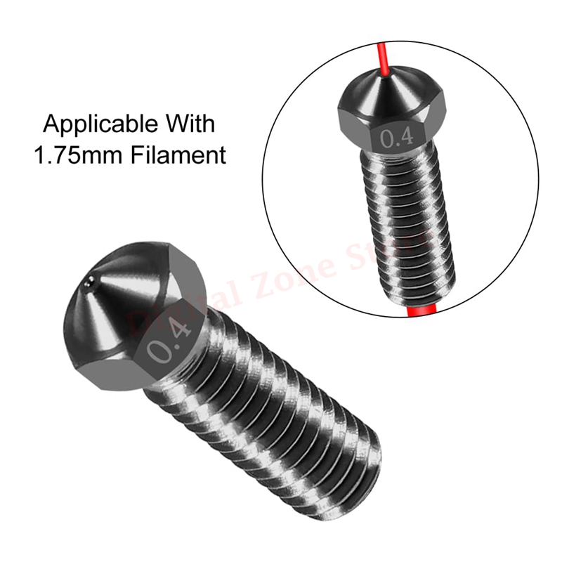 10pcs V6 stal hartowana wulkan – 3D Printing Website recenzja i cena