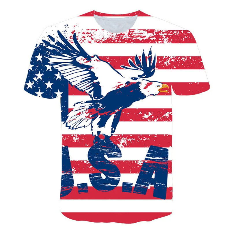 Nowa koszulka z flagą USA dla  – 3D Printing Eagle recenzja i cena