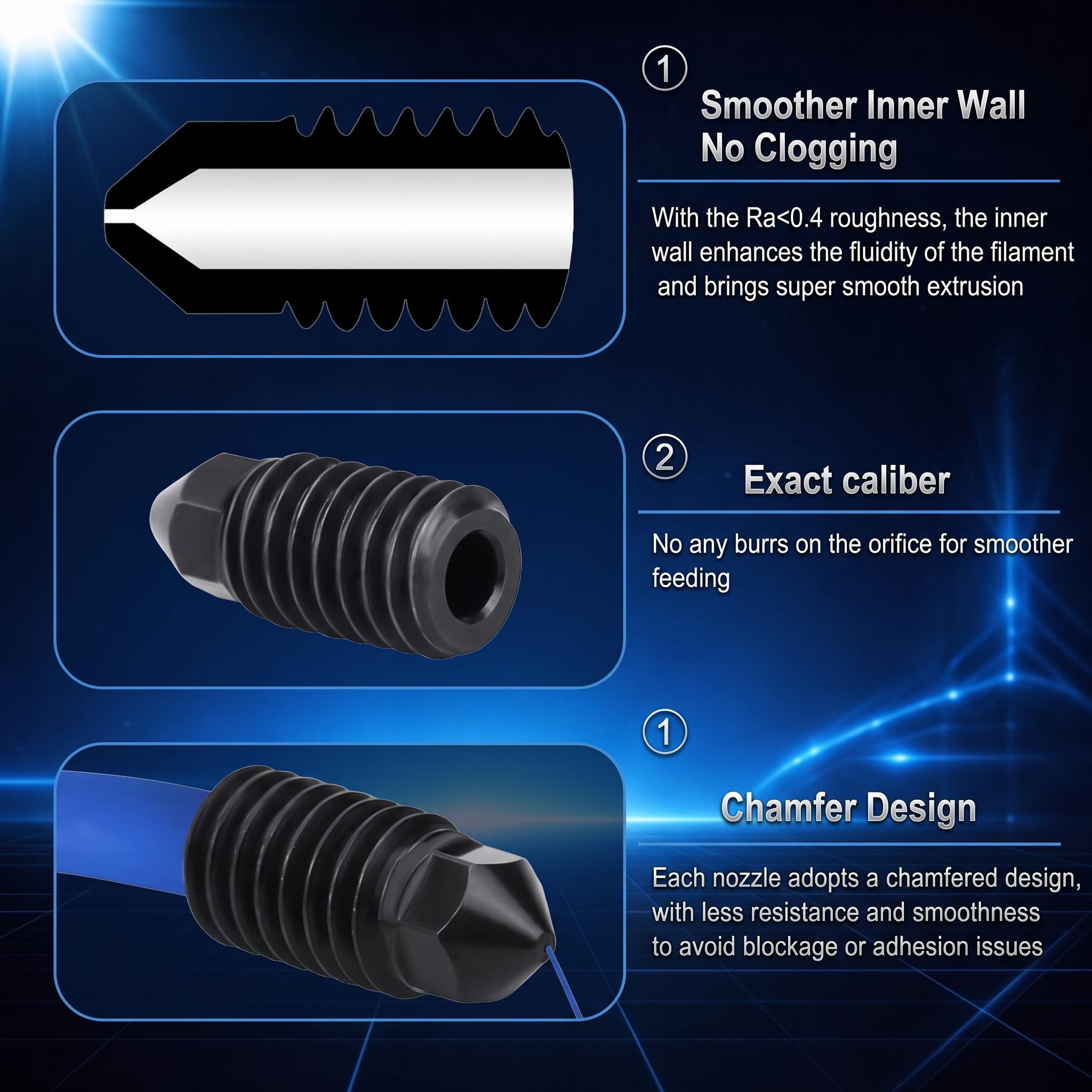 Dysza ze stali mosiężnej harto – 3D Printer Nozzle Brass recenzja i cena