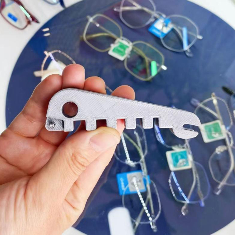 Plastikowe szczypce do okularó – 3D Printing Glasses Frames recenzja i cena