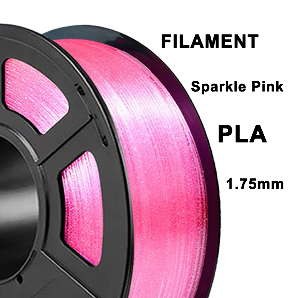 250g 1Kg PLA Crystal Sparkle P – 3D Printing Nylon Filament recenzja i cena