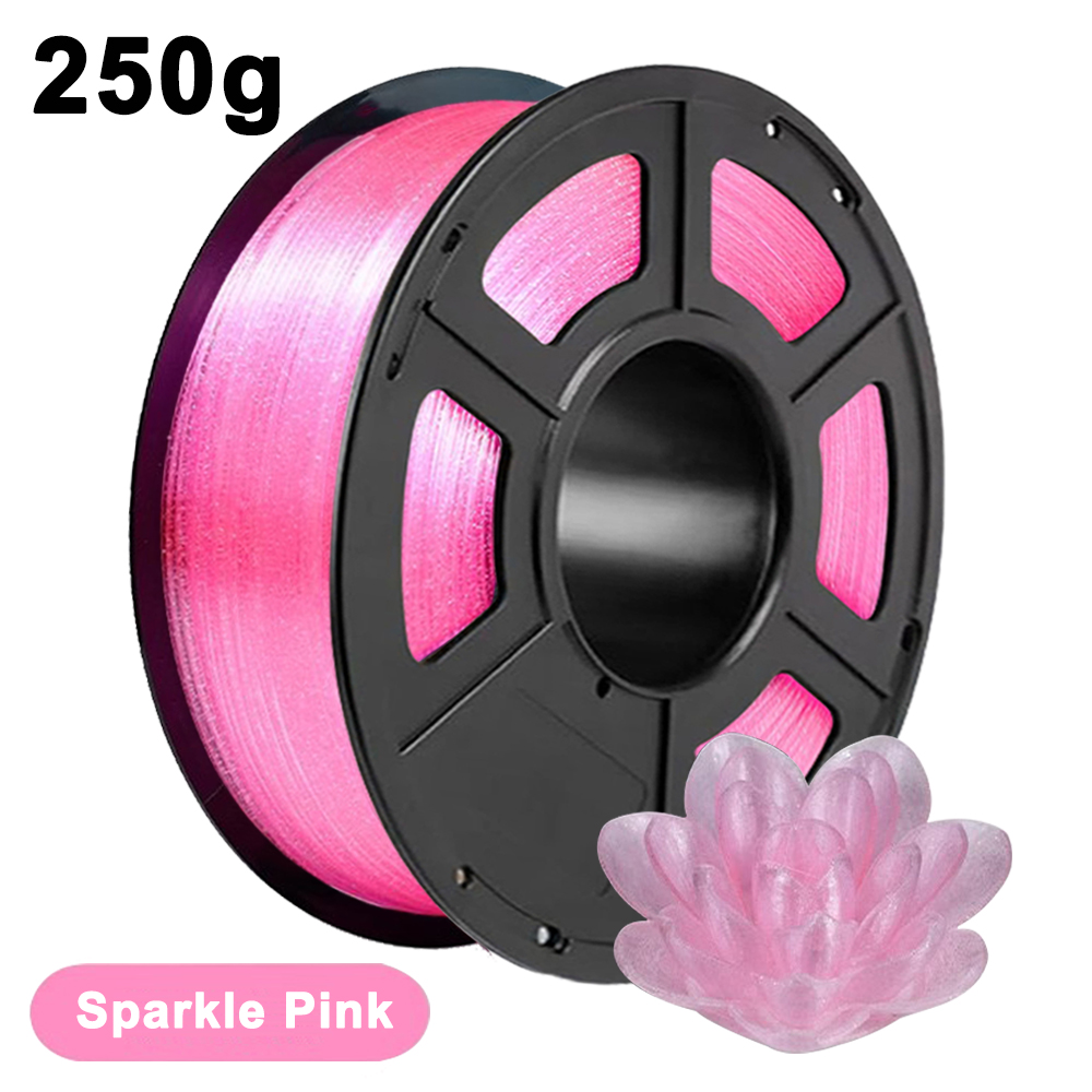 250g 1Kg PLA Crystal Sparkle P – 3D Printing Nylon Filament recenzja i cena