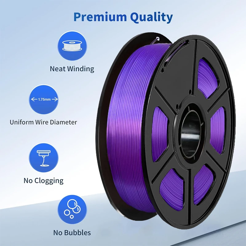 Filament do druku 3D PLA Silk  – 3D Printing Nylon Filament recenzja i cena