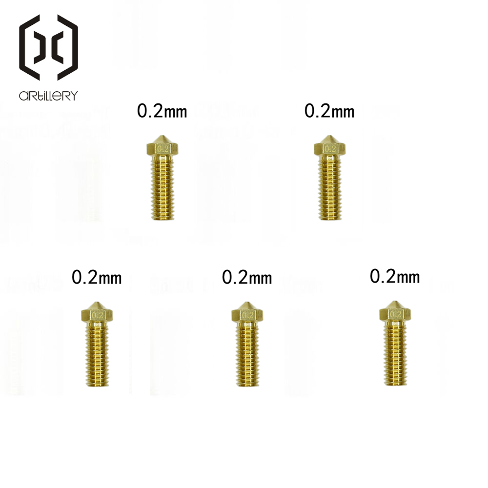 E3D mosiężna dysza 0.2/0.4/0.6 – 3D Printer Nozzle Brass recenzja i cena