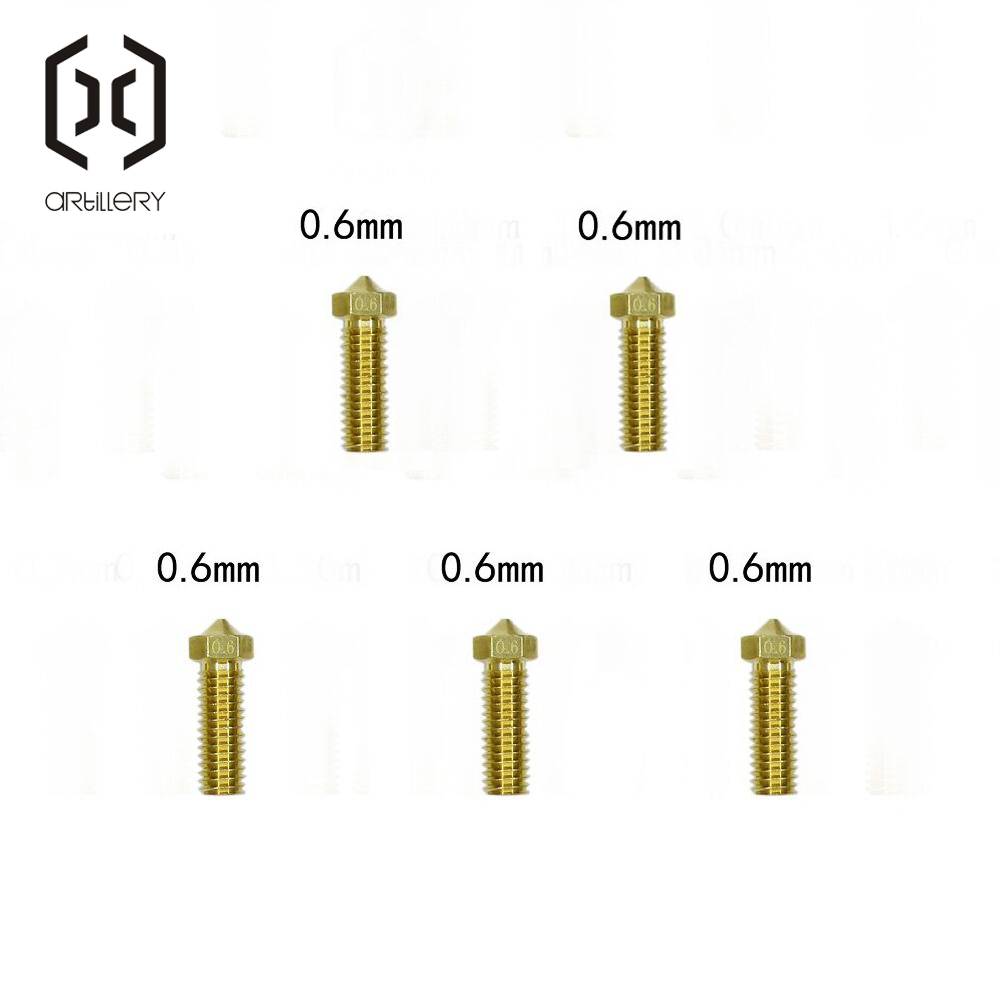 E3D mosiężna dysza 0.2/0.4/0.6 – 3D Printer Nozzle Brass recenzja i cena