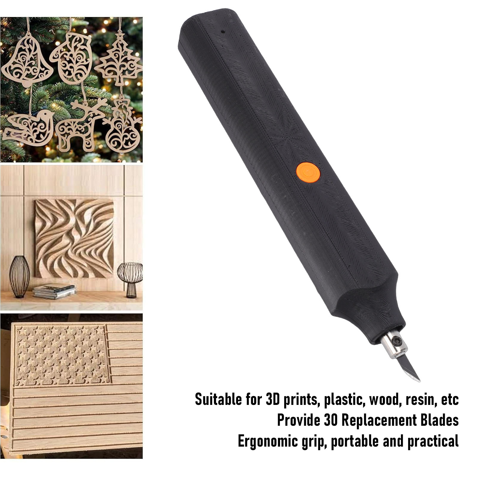 Ultrasoniczny nóż tnący 40 kHz – 3D Printing Plastic recenzja i cena