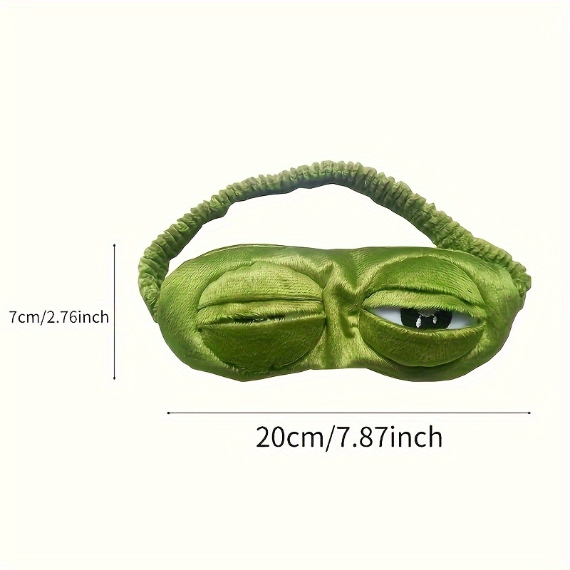 Maska do spania 3D Słodka Żaba – 3D Printing Mask recenzja i cena