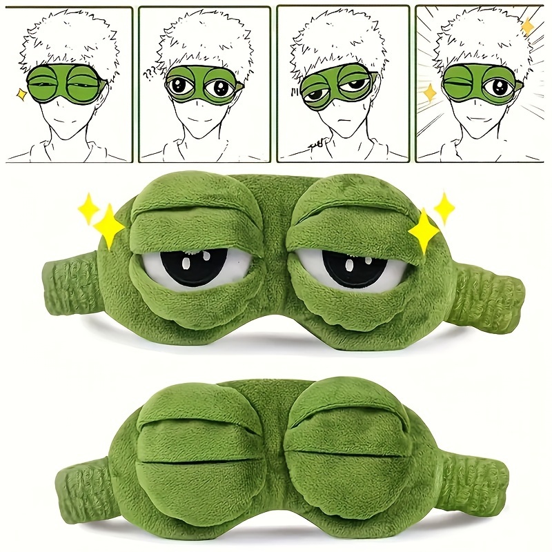 Maska do spania 3D Słodka Żaba – 3D Printing Mask recenzja i cena