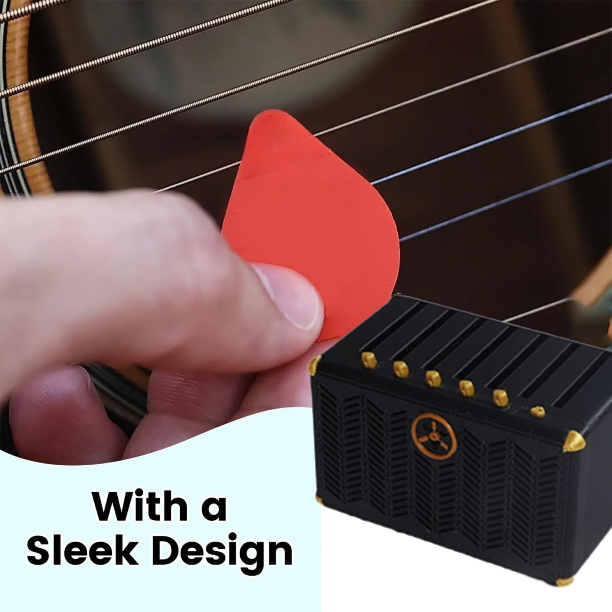 Uchwyt na kostki gitarowe, dru – 3D Printing Guitar recenzja i cena