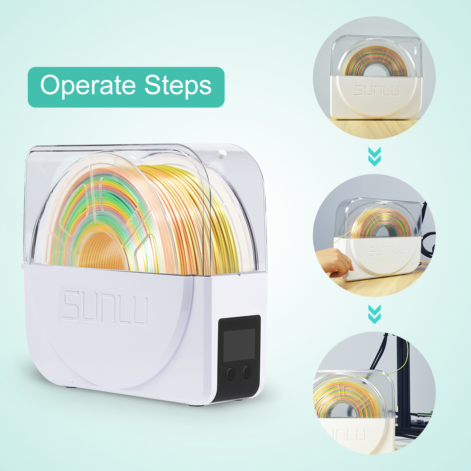 SUNLU Suszarka do włókien S1 P – 3D Printing Website recenzja i cena