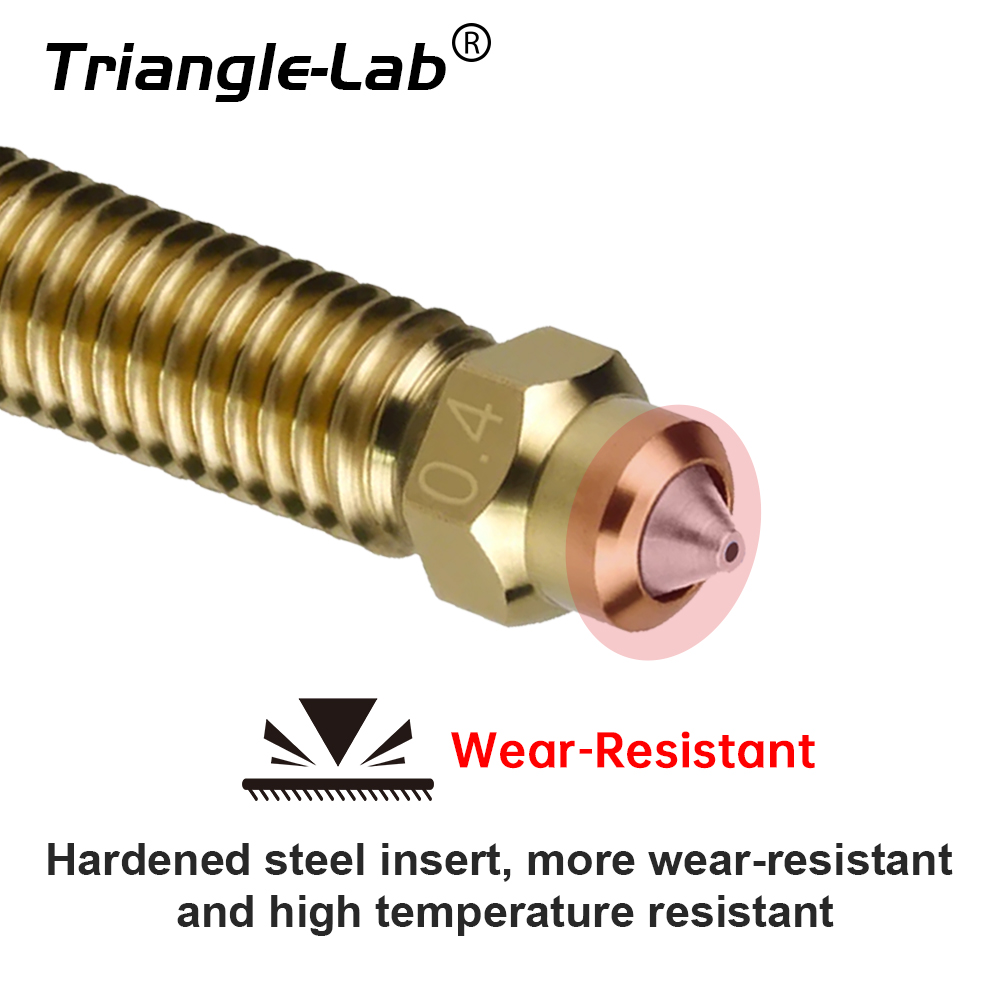 Trianglelab ®   Dysze bimetali – 3D Printer Nozzle Brass recenzja i cena